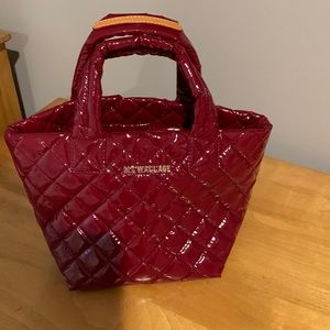 Beautiful Red patent MZ Wallace mini bag